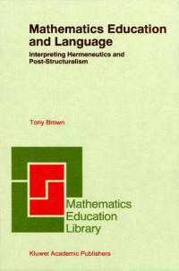 Cover image: Mathematics Education and Language 9780792345541