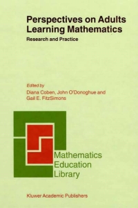 Cover image: Perspectives on Adults Learning Mathematics 1st edition 9780792364153