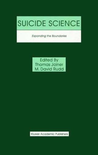 Cover image: Suicide Science 1st edition 9780792378457