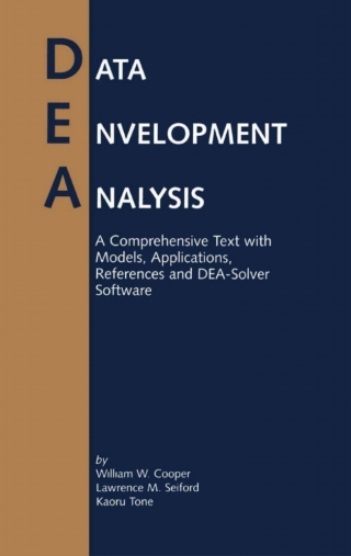 Cover image: Data Envelopment Analysis 9781475783131