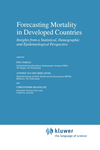 Cover image: Forecasting Mortality in Developed Countries 1st edition 9780792368335