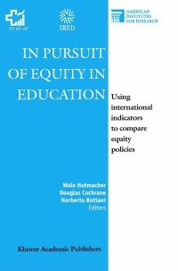صورة الغلاف: In Pursuit of Equity in Education 1st edition 9780792369882