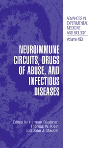 Imagen de portada: Neuroimmune Circuits, Drugs of Abuse, and Infectious Diseases 1st edition 9780306464669