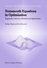 Cover image: Nonsmooth Equations in Optimization 9781441952189