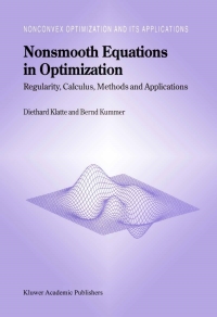 صورة الغلاف: Nonsmooth Equations in Optimization 9781441952189