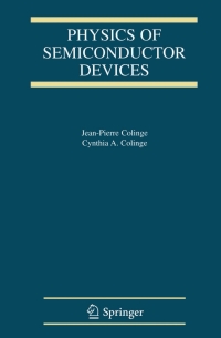 Cover image: Physics of Semiconductor Devices 9781402070181