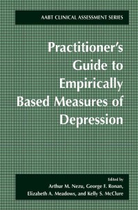 Cover image: Practitioner's Guide to Empirically-Based Measures of Depression 1st edition 9780306462467