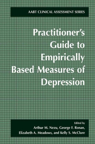 Imagen de portada: Practitioner's Guide to Empirically-Based Measures of Depression 1st edition 9780306462467