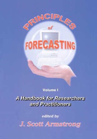 Cover image: Principles of Forecasting 1st edition 9780792379300