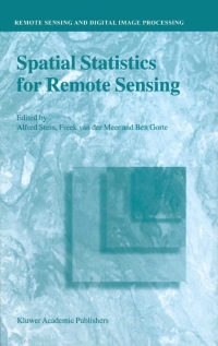 Cover image: Spatial Statistics for Remote Sensing 1st edition 9780792359784