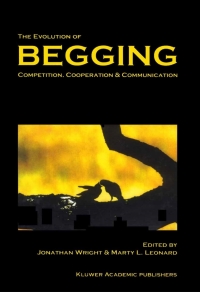 Titelbild: The Evolution of Begging 1st edition 9781402005718