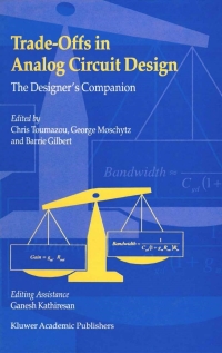 Cover image: Trade-Offs in Analog Circuit Design 1st edition 9781402070372