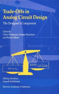 Omslagafbeelding: Trade-Offs in Analog Circuit Design 1st edition 9781402070372