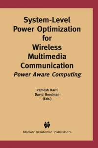 Imagen de portada: System-Level Power Optimization for Wireless Multimedia Communication 1st edition 9781402072048