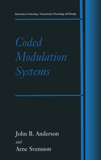 Imagen de portada: Coded Modulation Systems 9780306472794