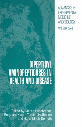 Imagen de portada: Dipeptidyl Aminopeptidases in Health and Disease 1st edition 9780306477171