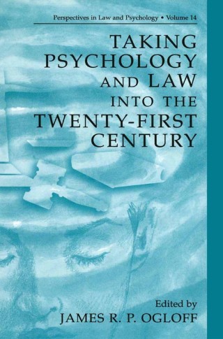 Immagine di copertina: Taking Psychology and Law into the Twenty-First Century 9780306467608