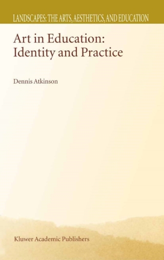 Cover image: Art in Education 9781402010842