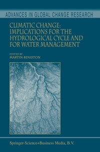 Cover image: Climatic Change: Implications for the Hydrological Cycle and for Water Management 1st edition 9781402004445