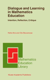 Titelbild: Dialogue and Learning in Mathematics Education 9781402019272