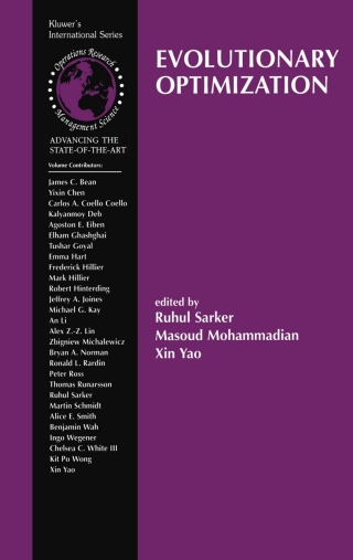 Omslagafbeelding: Evolutionary Optimization 1st edition 9780792376545