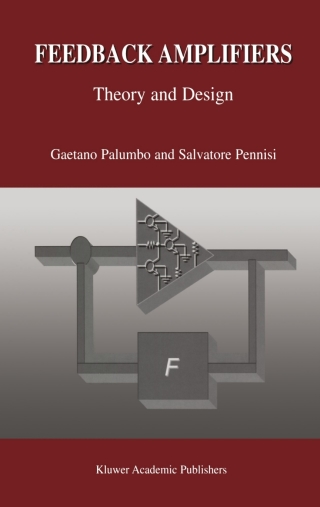 Imagen de portada: Feedback Amplifiers 9780792376439