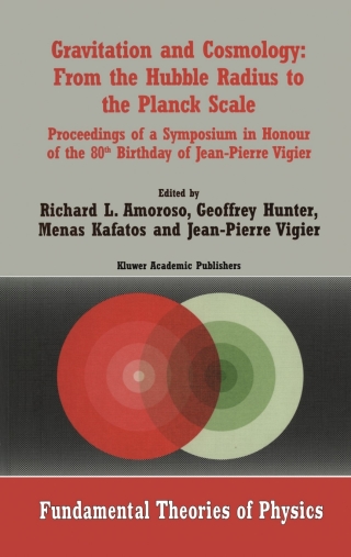 Cover image: Gravitation and Cosmology: From the Hubble Radius to the Planck Scale 1st edition 9781402008856