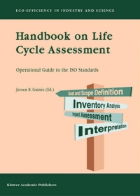 صورة الغلاف: Handbook on Life Cycle Assessment 1st edition 9781402002281