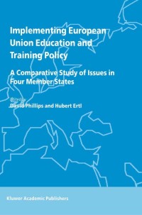 Imagen de portada: Implementing European Union Education and Training Policy 1st edition 9781402012921