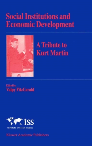 Imagen de portada: Social Institutions and Economic Development 1st edition 9781402008948