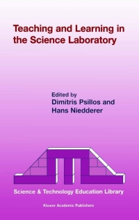 Cover image: Teaching and Learning in the Science Laboratory 1st edition 9781402010187