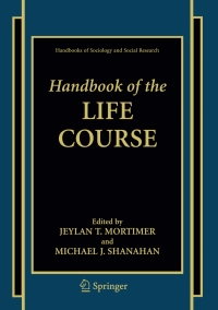 Cover image: Handbook of the Life Course 1st edition 9780306474989