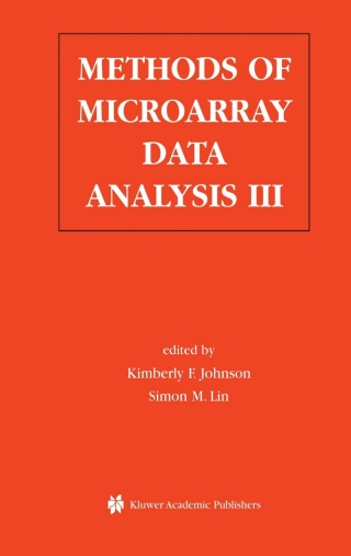 Cover image: Methods of Microarray Data Analysis III 1st edition 9781402075827