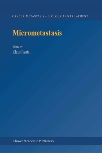 Cover image: Micrometastasis 9781402011559