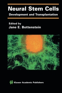 Cover image: Neural Stem Cells 1st edition 9781402075889