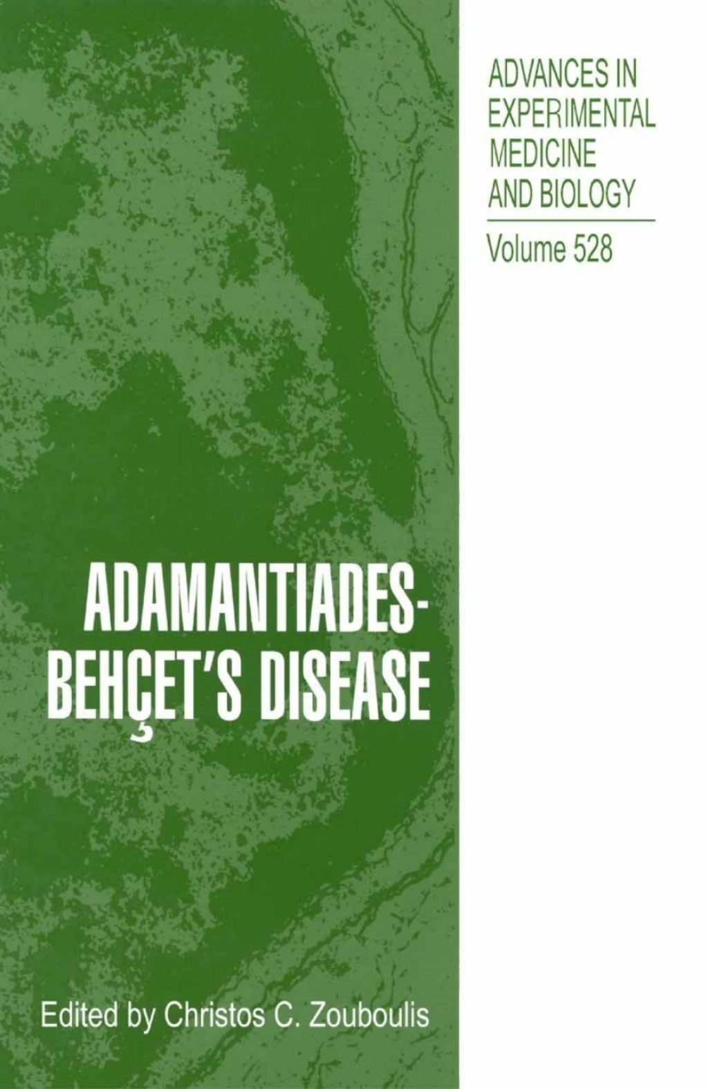 Adamantiades-Behçet’s Disease 1st Edition