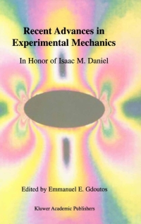 Cover image: Recent Advances in Experimental Mechanics 1st edition 9781402006838