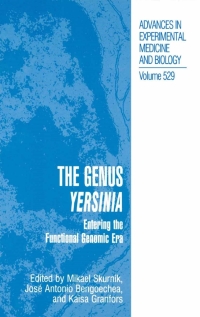 صورة الغلاف: The Genus Yersinia 1st edition 9780306477591