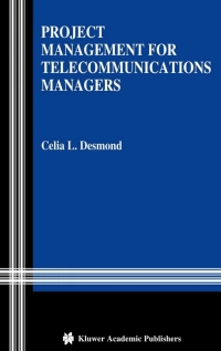Imagen de portada: Project Management for Telecommunications Managers 9781402077289
