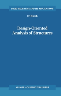 Cover image: Design-Oriented Analysis of Structures 9781402004438