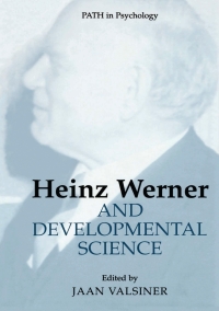 Cover image: Heinz Werner and Developmental Science 1st edition 9780306479090