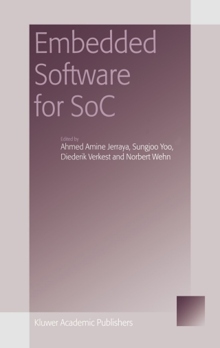 Cover image: Embedded Software for SoC 1st edition 9781402075285