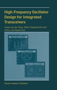 Imagen de portada: High-Frequency Oscillator Design for Integrated Transceivers 9781402075643