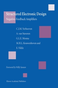Cover image: Structured Electronic Design 9781402075902