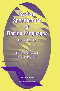 صورة الغلاف: System Specification & Design Languages 1st edition 9781402074141