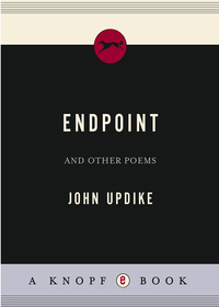 Cover image: Endpoint and Other Poems 9780307272867