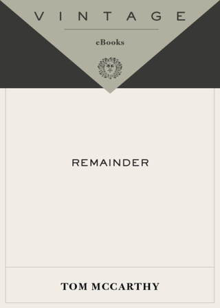 Cover image: Remainder 9780307278357