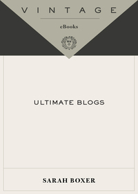 Cover image: Ultimate Blogs 9780307278067