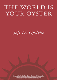 Cover image: The World Is Your Oyster 9780307381040