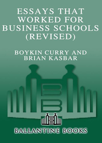 Cover image: Essays That Worked for Business Schools (Revised) 9780345450432